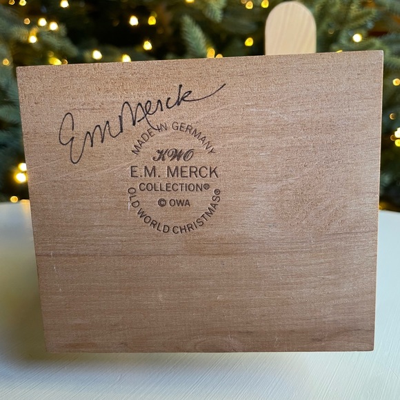 EM Mrck | Signed Rare German Made Collectible Artist Painter Nutcracker - Picture 11 of 11